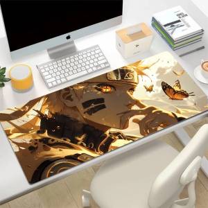 Bandai | Naruto Anime Gaming Mouse Pad XXL Rubber Keyboard Desk Mat With 2MM Stitched Edge For PC Laptop