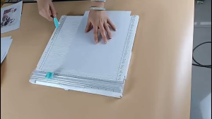 Paper Trimmer dan Scoring Board 2in1 Foldable 861 A4 - Pemotong & Pelipat Kertas Creaser Creasing Tool