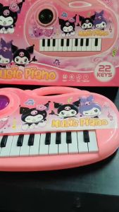22-key childrens electronic piano childrens toy cartoon beginners musical instrument multi-function piano can be played with light