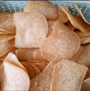 Kerupuk Udang Mentah 1Kg Ukuran Besar Kualitas SUPER Gurih Mekar Dan Renyah