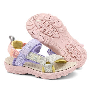 NBGAGA | Kids Summer Sport Sandals Soft Sole Non-Slip Flat Beach Water Shoes Breathable Outdoor Walking Sandals for Boys&Girls