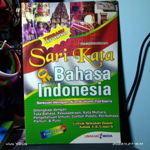 Buku inti sari bahasa Indonesia tebal 128 halaman full warna