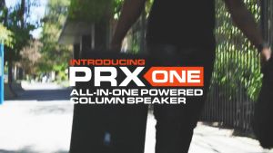 JBL PRX ONE Column PA Speaker Black - ลำโพงคอลัมน์ by Pro Gadgets