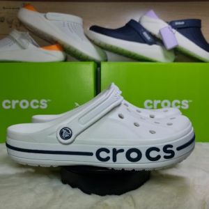 Buy One Pair Get Free 6 Jibbitzs - Crocs BayaBand Clog for Women - M4-M7 - รองเท้าแตะสวมรัดซน ของผู้หญิง