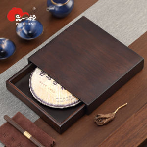 Pinyiheng Puer Drawer Tea Box Tea Pot Tea Set Tea Cake Shelf Tools Bamboo Tea-Allocating Tray Tea Ceremony Utensils