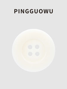 Natural Fruit Coconut Buttons South America Casual Style Vest Sweater Buttons Retro Style Large Coat Buttons Pingguowu