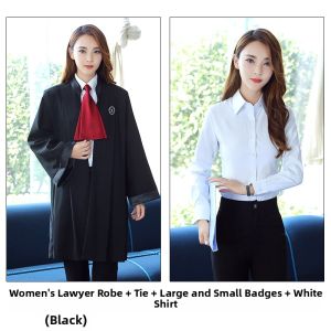 Onneksi | Professional Red Collar Lawyer Robe