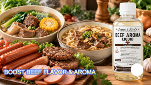 Beef Aroma 60ml – Concentrated Beef Seasoning & Flavor Enhancer for Meat Products & Sauces
