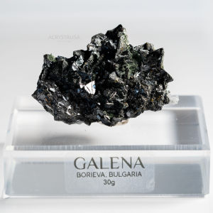 Natural High Quality Raw Galena with Quartz Collectors Crystal Specimen