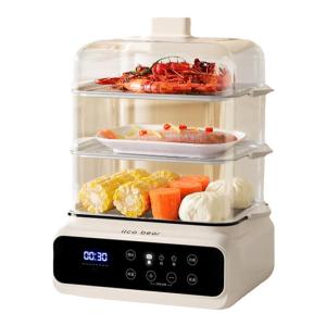 Multi-Function Large Capacity 3-Layer Electric Steam Cooker Home