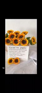 ดอกทานตะวัน ดอกทานตะวันประดิษฐ์ ดอกทานตะวันปลอม ดอกไม้ปลอม ดอกไม้ตกแต่งบ้าน ดอกทานตะวัน ดอกใหญ่