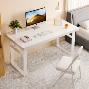 Foldable Desktop Computer Table Home Office Desk Chair Combination Bedroom Student Writing Desk Small Book Table No Installation