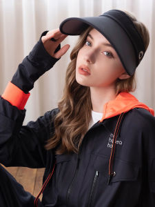 หมวกกันแดด HOII สำหรับผู้หญิง หมวกกันแดดแบบพับได้ ป้องกันรังสียูวี หมวกกันแดดแบบปิดหัว หมวกกันแดดแบบลำลอง ฤดูร้อน 2025