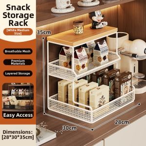 Multifunctional Desktop Kitchen Storage Organizer