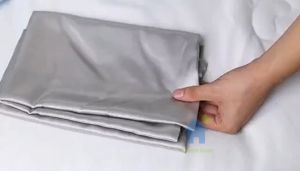 Satin Silk Pillow Case Cover Bedding Fitted Pillowcase Like Plain Cushion
