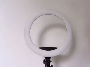 JY Smart Mall RK45 18inch 45cm Ringlight With 3*Cellphone Holder Ring Fill Light/Remote With Tripod Stand