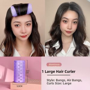 ZUOOU | Airy Side-Swept Bangs Curling Tool for Easy Volume and Sleep-Setting