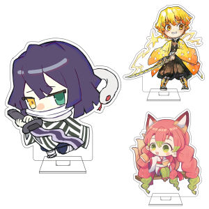 Bandai | Anime Quỷ Cosplay Acrylic Hình Đứng 10CM Tsuyuri Kanawo Hashibira Inosuke Đồ Trang Trí Quà Tặng Dễ Thương Cho Người Hâm Mộ Sưu Tập Đĩa