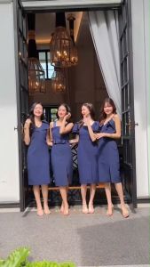 ธีมงานสีกรม ชุดสีกรม เดรสออกงานสีกรม - สีทรงเป็นอุณหภูมิ