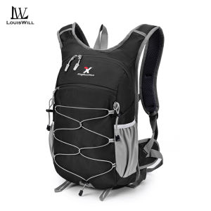 LouisWill Cycling Backpack Outdoor Bicycle Riding Water Bag Hiking Backpack Riding Backpack Ultralight Bicycle Backpack Outdoor Water-repellent Bicycle Riding Optional 2L Water Bag