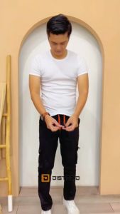 Celana Chino Rib Cargo Panjang: Celana Panjang Nyaman untuk Aktivitas