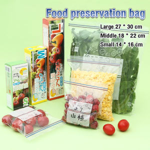 Jozoo Resealable Plastic Packaging bag Zip lock Plastic zip-lock pouch food storage S/M/L