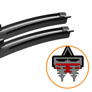 2PCS Windshield Wiper Blades Suitable For Jaguar F-Pace F Pace X761 2015-2023 Windshield Accessories 2017 2018 2019 2020 2021