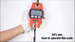 Hanging Scale 300kg Mini Crane Scale Digital Heavy Duty luggage Scale Weighing Scales