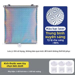 REVGUEN | Rèm Chặn Nắng Không Cần Khoan Dễ Lắp Đặt Điều Chỉnh Được