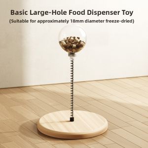 XIANGZONGBING | Entertainment Cat Toys Cat Teaser Stick Cat Feeder Toy Cat Snack Turntable Freeze-Dried Balls