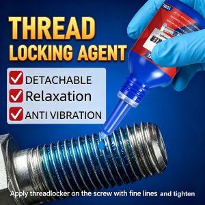 243 Blue 262 Anaerobic Screw Lock Glue Strong Anti-Loosening Threadlocker Screw Glue Quickly Cured Thread Locking Agent Adhesive