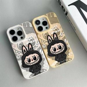 🥰💕COD + FreeShipping🥰💕เคสโทรศัพท์เคสมือถือกันกระแทกนิ่มลาย Rabubu Barbu สำหรับ IPhone16 15 14 13 12 11 Promax 6 7 8Plus X XR XSMax SE2