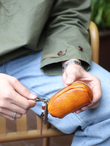 WANYE | Genuine Leather Car Key Bag