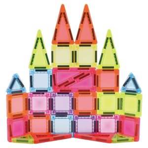 Portable Mini Pineapple Tree Magnetic Tiles Colorful Childrens Educational Building Blocks Ideal Gift for Childrens Day