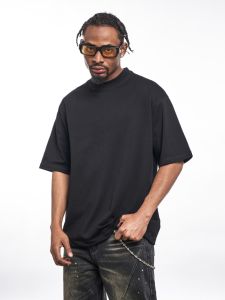 MT99 American Style Cool Feeling Boxy Casual Short Sleeve T-Shirt Sports Loose Ice Silk Basic Bottoming Top for Men And Women