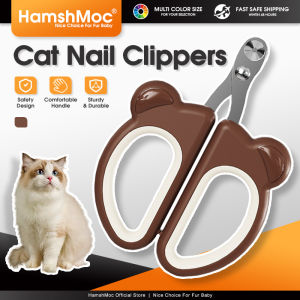 HamshMoc Durable Pet Nail Clipper Professional Cats Dogs Nail Repair Tools Safety Rounded Head For Pet Grooming Supplies
