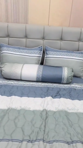 ☀️MẪU MỚI☀️ Trọn Bộ Ga Gối Lyocell Than Hoạt Tính Thoáng Mát Bộ 4 và 5 Món Gồm Chăn_Nemtot Bedding