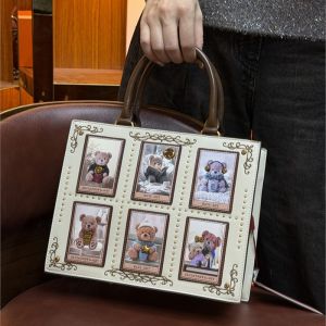 Túi Xách Tay Nữ Cao Cấp Gusachi Thời Trang Thu/đông Thiết Kế Độc Đáo Đeo Vai Túi Lớn Lót Polyester