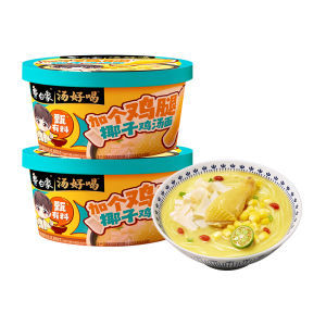Baixiang | Coconut Chicken Flavor Instant Noodle Easy-to-Prepare Soup