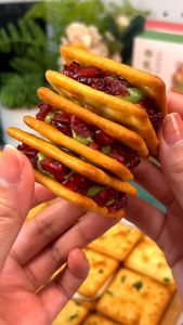 [Ăn vặt ngon] Combo 500g Bánh quy Nougat/ Bánh quy kẹp kem nhân  Phô mai /Bánh quy hành pho mai thơm ngon