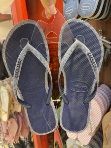 Dép Quai Hậu Havaianas Slim Thời Trang Mới Có Thể Mang Ngoài Trời Chống Trượt Mùa Hè Đi Biển Đế Bằng PVC Dép Xăng Đan