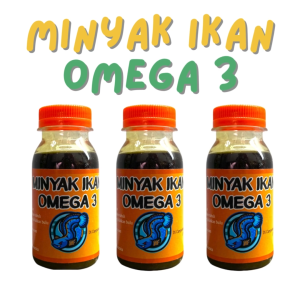 OMEGA 3 MINYAK IKAN 50 ML- menambah nafsu makan daya tahan tubuh ayam