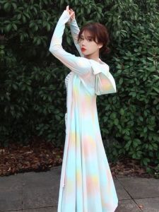 Áo Chống Nắng Ice Silk Màu Sắc Dài Mùa Hè Mới Nhẹ Thoáng Khí Chống Tia UV Váy Dài Chống Nắng Thời Trang Nữ