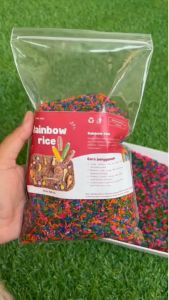 Beras Warna-warni 500 Gr: Sensory Play & Edukasi Anak