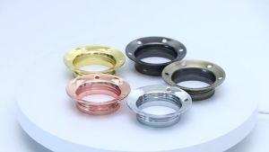 E27 E26 Vintage Lamp Holder Ring DIY Industrial Pendant Light Bulb Base With Ring Retro Screw Socket Fitting Adapter