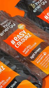 Makarizo Hair Energy Easy Colourz 26 mL - Natural Black - Hair Color - Pewarna Rambut