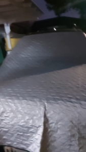 Car Windshield Sunshade Dust Extended Windshield Sunshine Cover 5-Layer Protective Car Windshield Snow