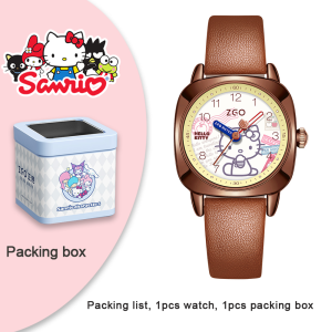 Sanrio Kuromi Kids Quartz Watch with 30M Waterproof PU Leather Cute Luminous Timepiece Girls / Kids Watch 2157
