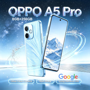 OPPO | OPPO A5 pro 5G Mobile Phone Super Durable Mid-Range FHD+ 2412x1080 8GB 256GB 4K 30FPS 1080P 60FPS Video Recording