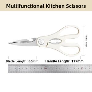 plys | Bone and Meat Cutting Kitchen Scissors Stainless Steel